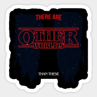 Stranger Worlds Sticker